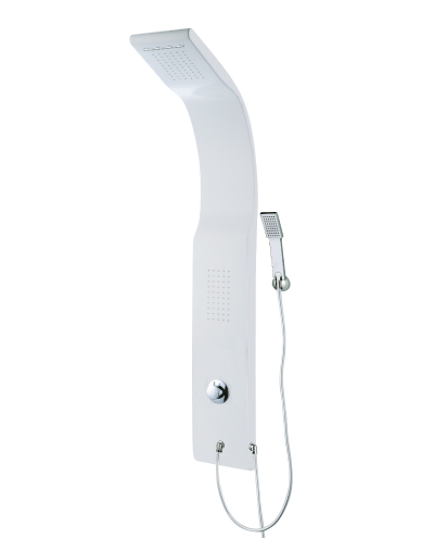 פאנל רחצה פלזה לבן