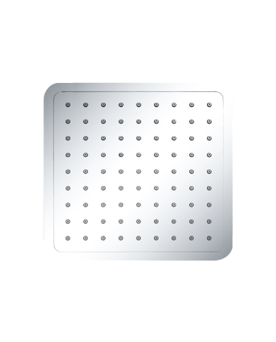 ראש מקלחת מרובע טורנדו ״8