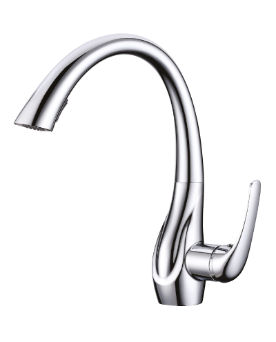 ברז מטבח נשלף קולורדו ניקל