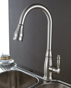 ברז מטבח נשלף פאלאס מוברש