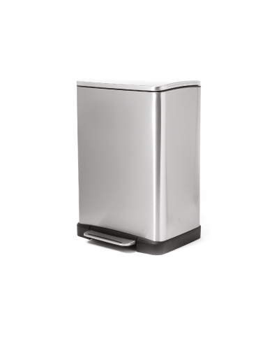 פח אשפה מרובע אייקיוב מוברש 50 ליטר