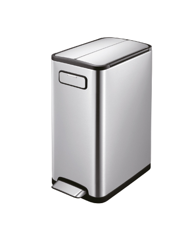 פח אשפה פרפר אקופליי מוברש 45 ליטר