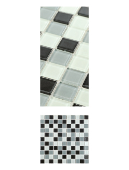 פסיפס מיקס אפור