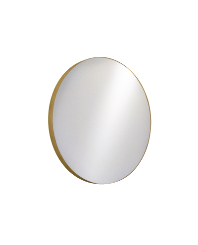 מראה דלאס עגולה מסגרת זהב