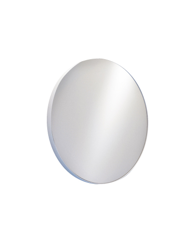 מראה דלאס עגולה מסגרת לבנה