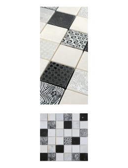 פסיפס מרטיני אפור