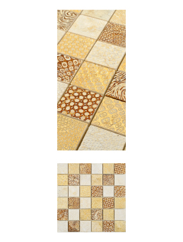 פסיפס מרטיני זהוב