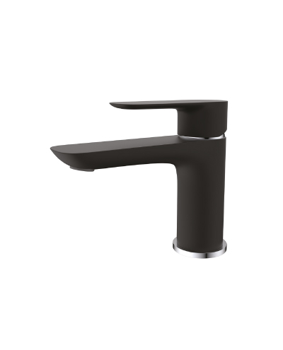 ברז רחצה נמוך אפל שחור מט