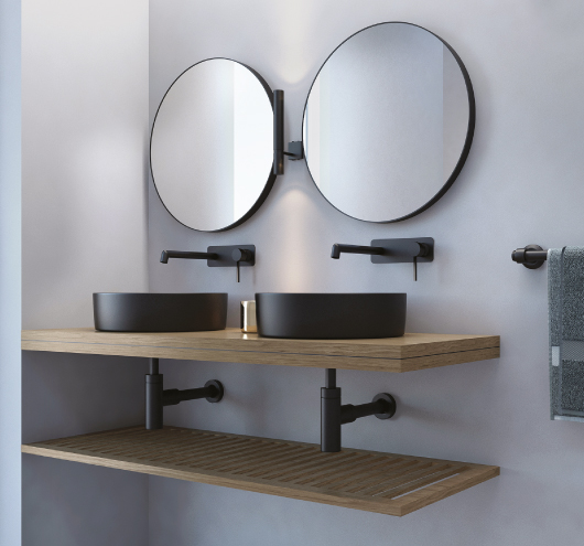 משטח מדריד שחור מט 120