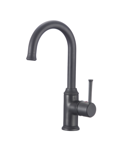 ברז ברבור פלטין שחור מט