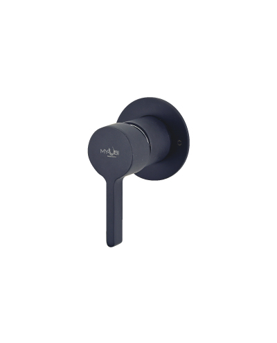 אינטרפוץ מינימל 3 דרך עגול שחור מט