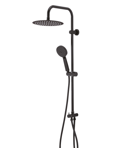 מוט רחצה פנדה שחור מט