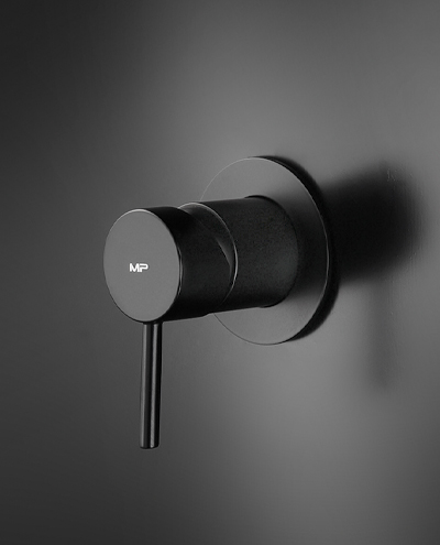 אינטרפוץ 3 דרך בונטון/אורבן עגול שחור מט