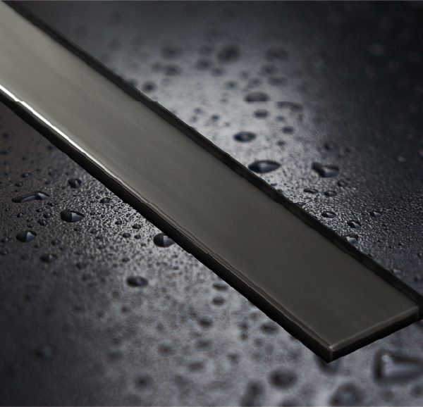 תעלת ניקוז 650 מ״מ Frameless סילבר מטאל