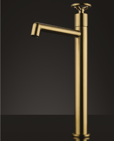 ברז בונטון גבוה רטרו גולד מט