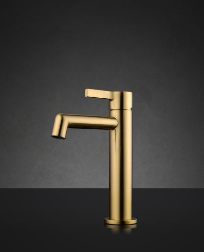 ברז בונטון מרובע גולד מט