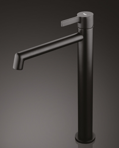 ברז בונטון גבוה מרובע שחור מט