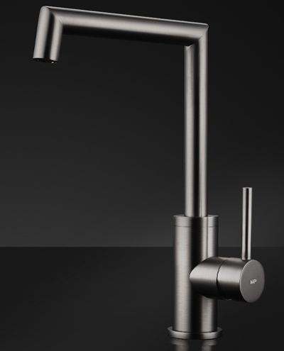 ברבור בונטון עגול סילבר מטאל