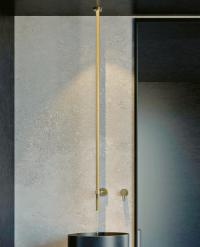 ברז תקרתי בונטון גולד מט