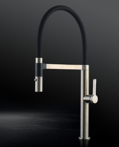 ברז מטבח נשלף בריסל מוברש