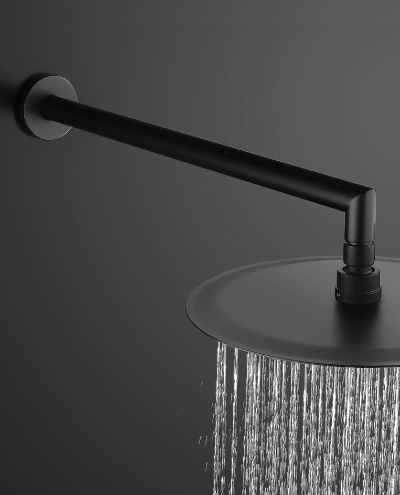 זרוע רחצה 40 ס״מ בונטון שחור מט