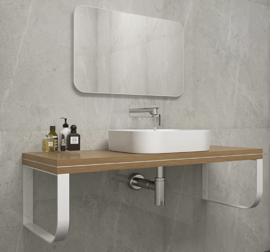 ארון לואי לבן 100 ס״מ