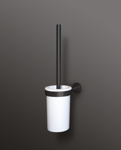 מברשת אסלה תלויה בונטון שחור מט