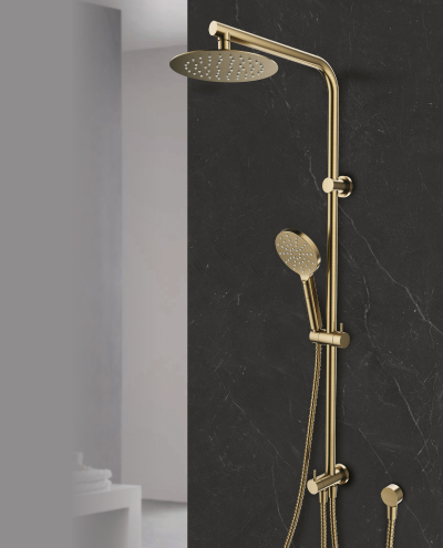 מוט רחצה ארנה גולד מט