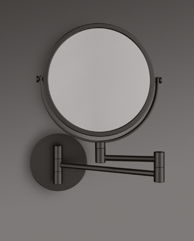 מראה מגדילה בונטון שחור מט