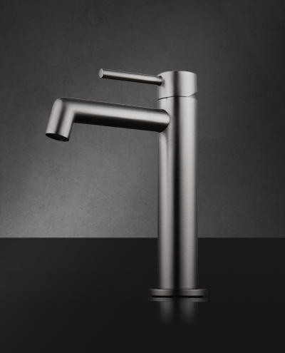 ברז בונטון עגול סילבר מטאל