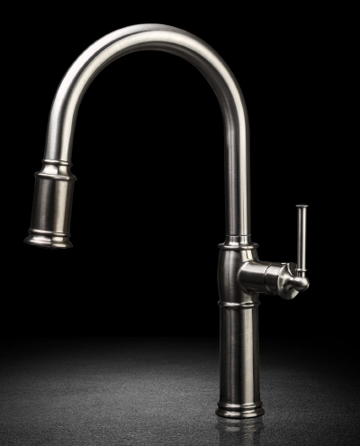 ברז מטבח נשלף פיראוס מוברש