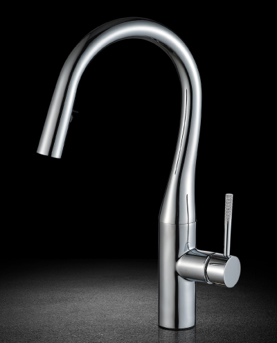 ברז מטבח נשלף קוקו ניקל