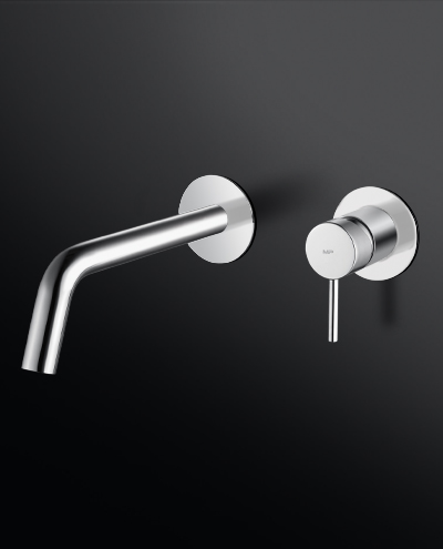 ברז קיר אורבן עגול ניקל