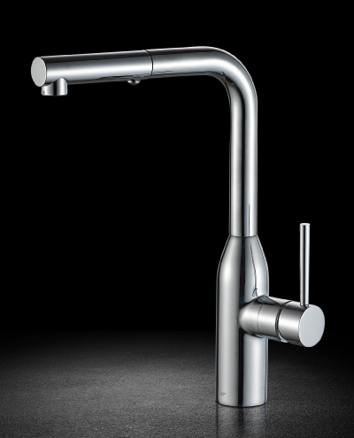 ברז מטבח נשלף קסטל ניקל