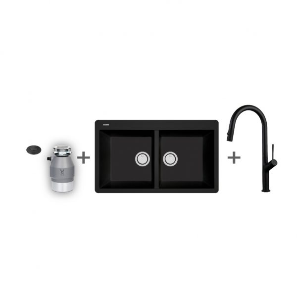 חבילת שף ארמני 86 שחור / שחור / שחור