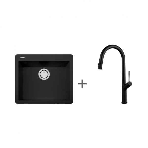 סט ארמני 60 שחור / שחור למטבח