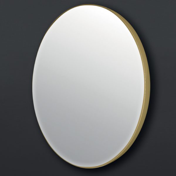 מראה דלאס עגולה מסגרת זהב קוטר 75 ס"מ