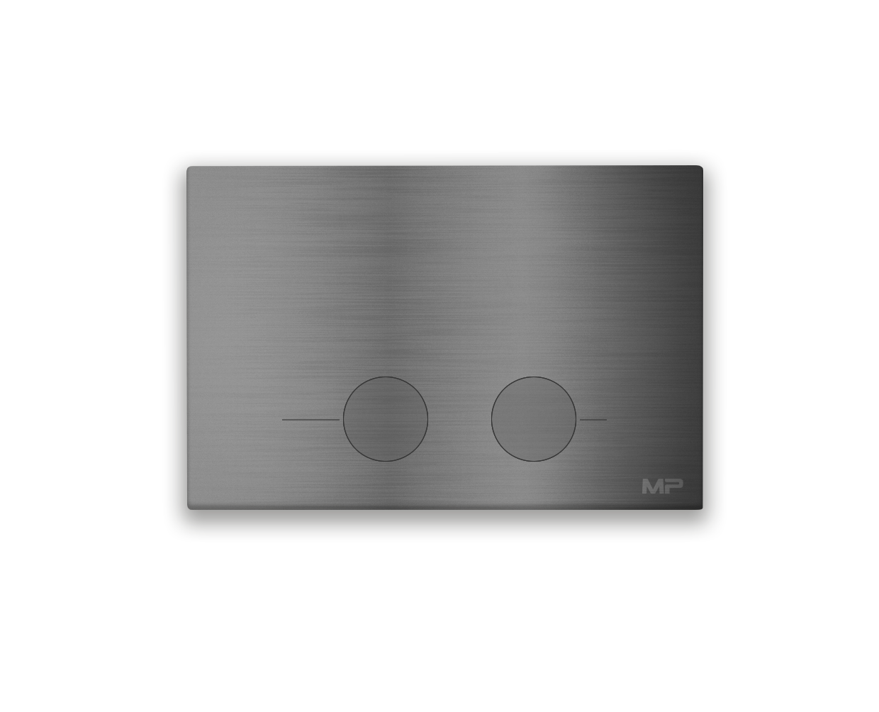 לחצן MP סטיל עגול בלאק