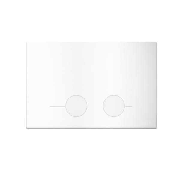 לחצן הפעלה MP נירוסטה 316 לבן מט